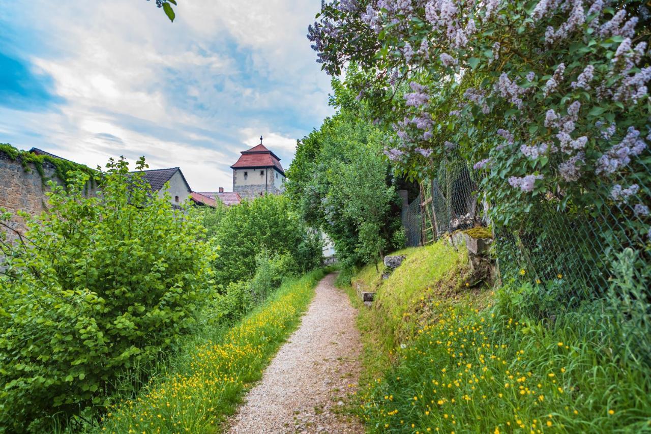 Fraenkische Landherberge, Hotel Garni Sesslach Bagian luar foto
