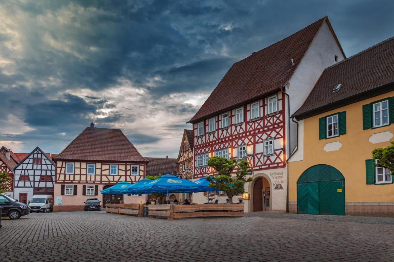 Fraenkische Landherberge, Hotel Garni Sesslach Bagian luar foto